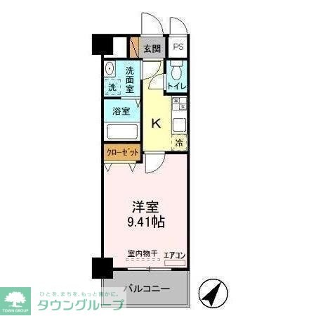 GRAND RISE 住居の物件間取画像